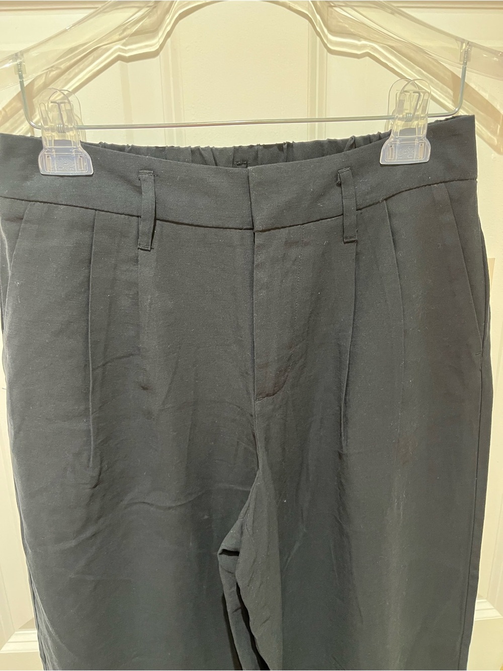NWT A New Day Black Signature Crepe Essential Trouser Size 4 - Picture 5 of 9